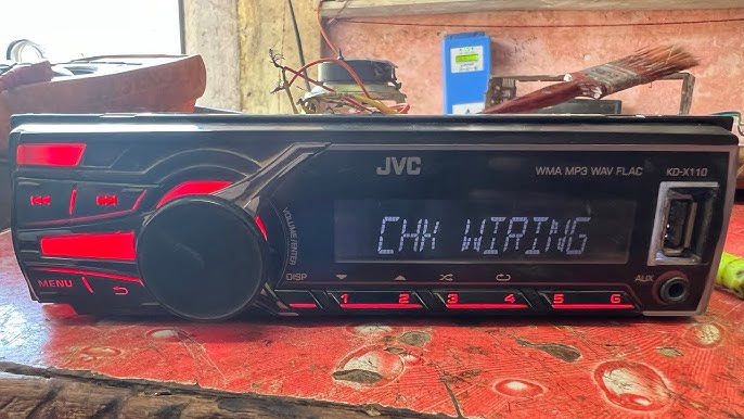 Erreur autoradio jvc miswiring chk wiring then reset unit 