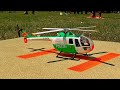 SELFMADE MICRO RC BO-105 / SCALE MODEL ELECTRIC HELICOPTER / FLIGHT DEMONSTRATION
