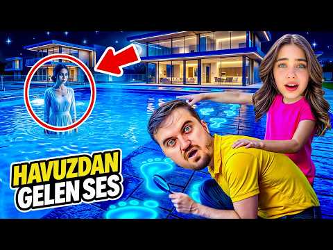 ELİF SİNEM HAVUZDA GİZEMLİ SESLER VAR ‼️ NEREDEN GELİYOR ?!