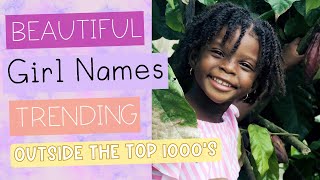 STUNNING BABY NAMES TRENDING OUTSIDE TOP 1000's For GIRLS! - SOFT & SWEET BABY GIRL NAME LIST 💜 screenshot 3