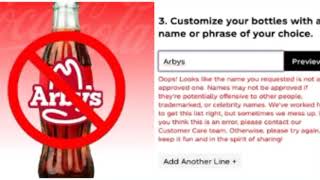 You Cannot Share A Coke With Arbys