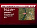 Gas line leak forces road closure on Isleta Blvd