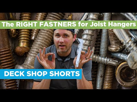 The RIGHT fasteners