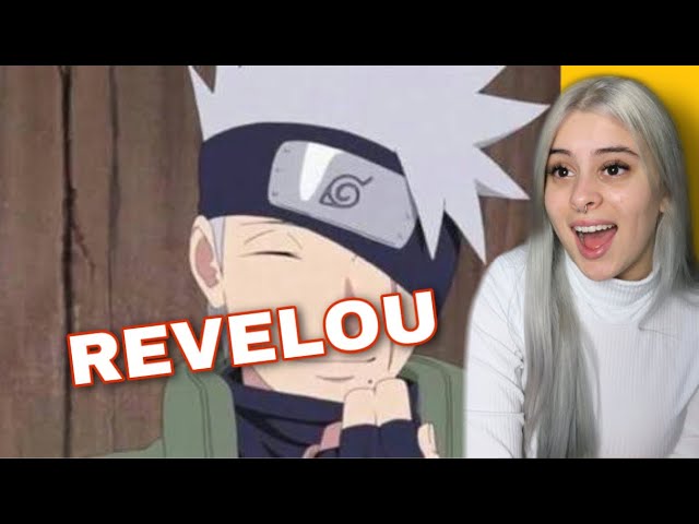 O Rosto de Kakashi  O Mundo de uma Garota