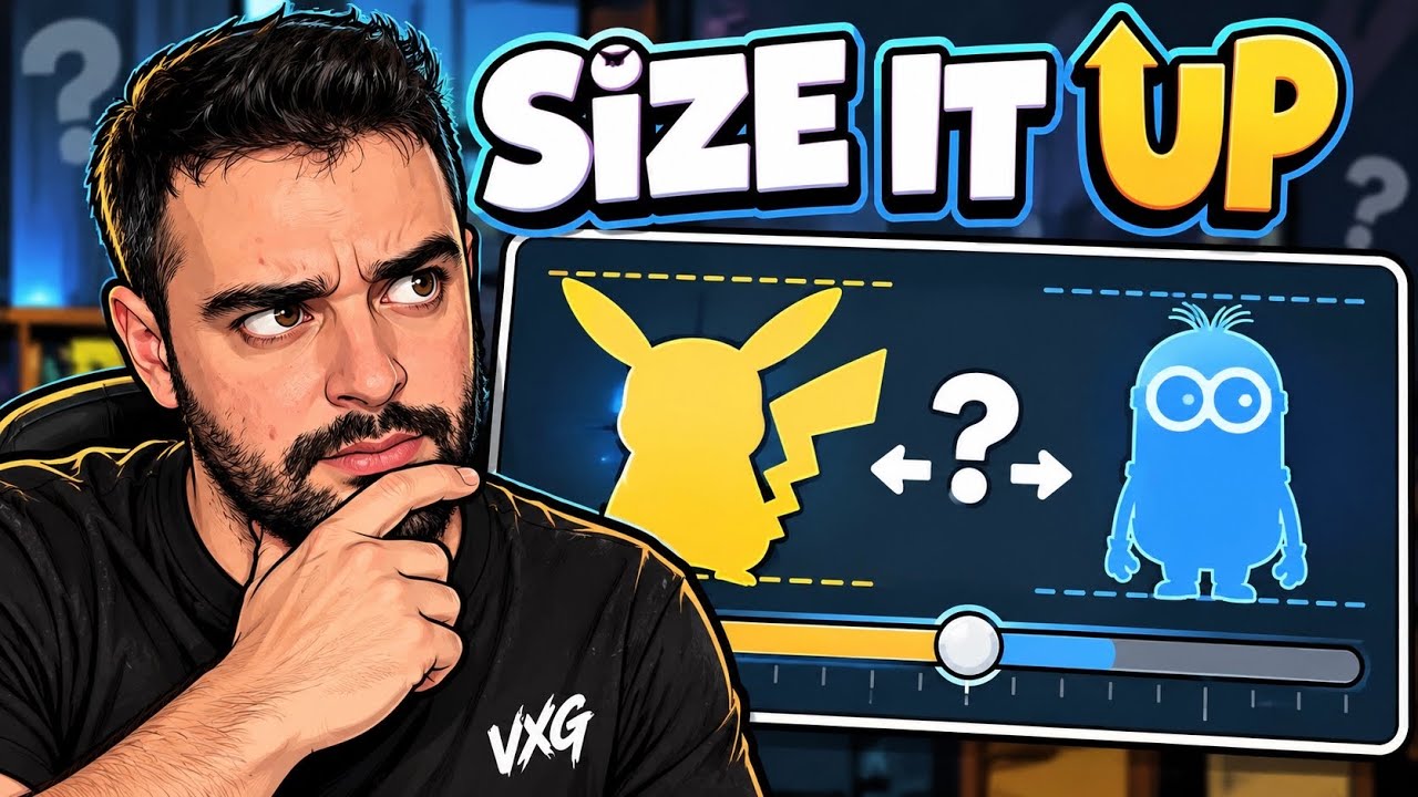 SIZE IT UP ⬆️  ADIVINANDO EL TAMAÑO DE LAS COSAS - vaROxxG