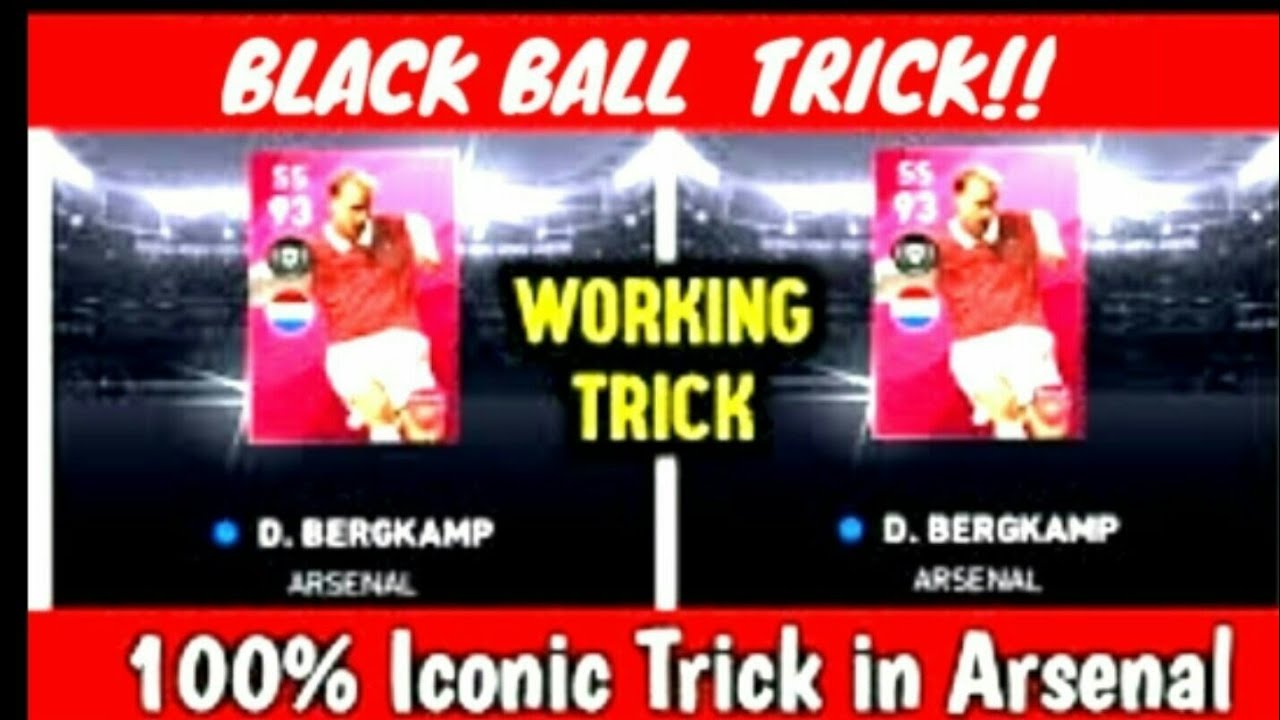 BLACK BALL TRICK IN ICONIC MOMENT IN ARSENAL||PES2020 MOBILE||