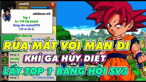 [NRO] Rửa Mắt Với Màn Đi Khí Gas Hủy Diệt...Lấy Top 1 Bang Hội Khí Gas Hủy Diệt Sv3