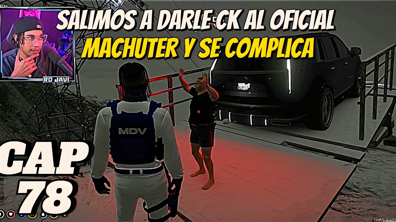 RDjavi: Salimos A Darle CK Al Oficial Machuter Y Se Complica | GTA RP
