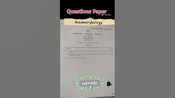 Question Paper 4th Semester 3rd batch,2025, CC05& CC06 #geography #calcuttauniversity 👩‍🏫🌏