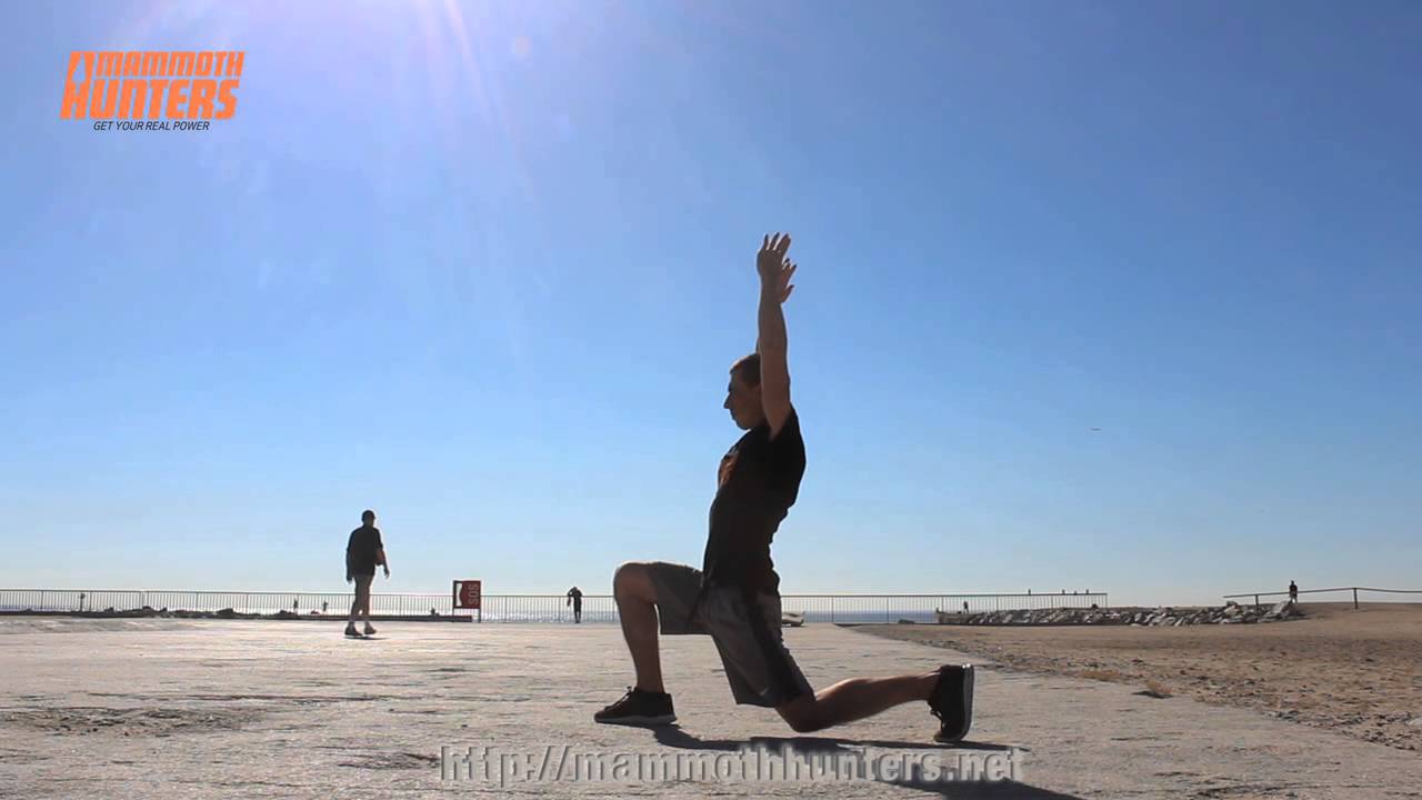 How to do a Open Lunge - YouTube