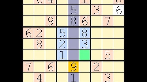 How to Solve The Toronto Star Five Star Sudoku  2 April, 2023