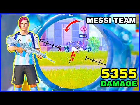 Messi in Last Zone | 30+ Kills 1vs4 - PUBG Mobile