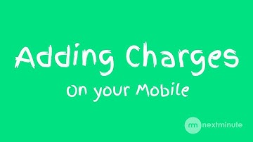 Adding charges to a job on the NextMinute App