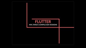flutter configure minSdkVersion from 16 to 20 or above