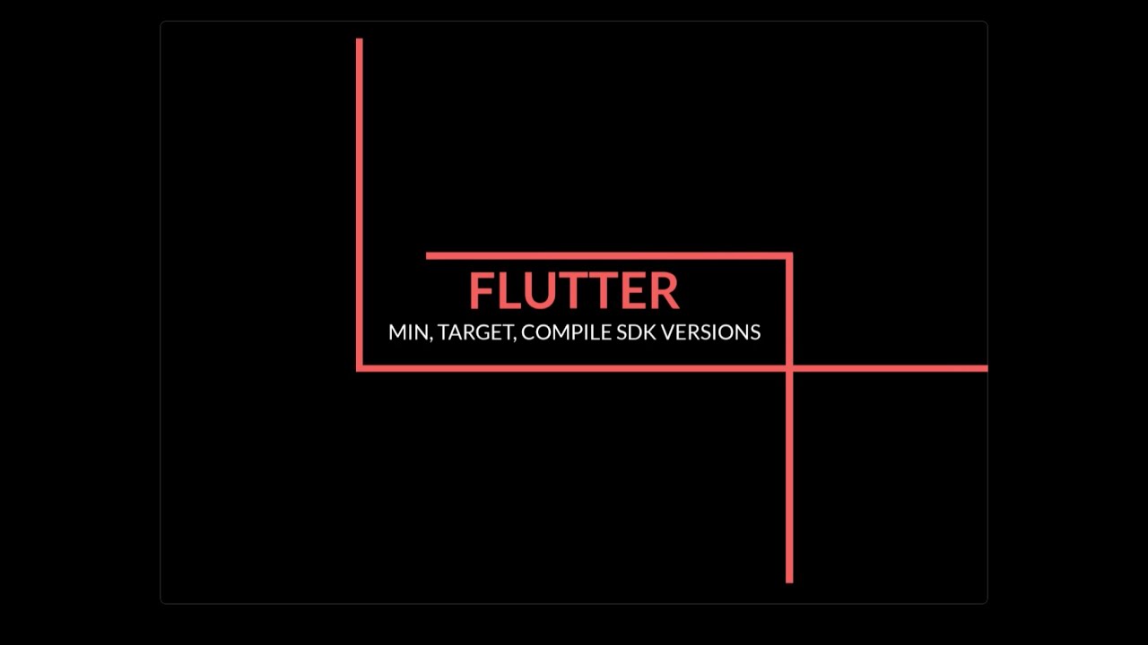 Flutter Configure Minsdkversion From 16 To 20 Or Above