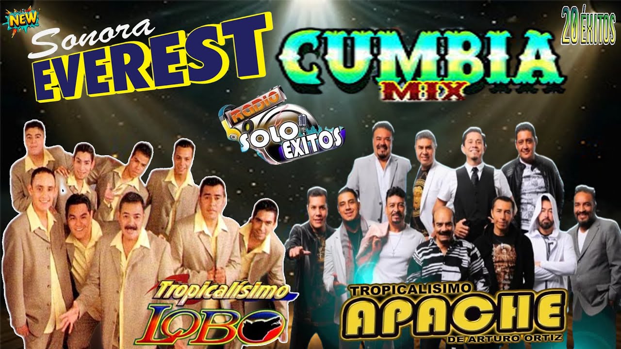 Tropicalisimo Apache,Tropicalisimo Lobo,Sonora Everest Cumbias🔥 La Combinación Perfecta Para Bailar