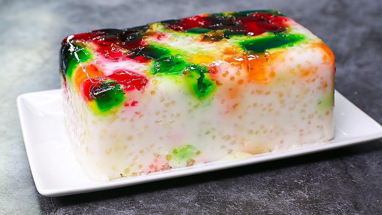 Sago Pudding With Condensed Milk