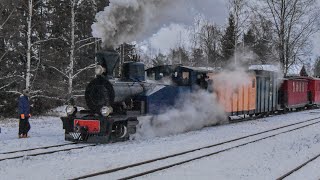 Santa Claus Train on Jokioinen Museum Railway on the 4th of December 2022 by Junakuvat 3,802 views 1 year ago 4 minutes, 23 seconds