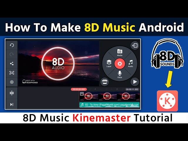 How To Make 8D Audio In Android l 8D Song Kaise Banaye Hindi l How To Make 8D Audio In Kinemaster class=