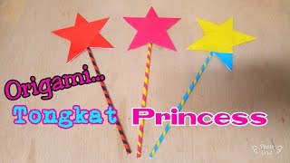 Cara Membuat Origami Tongkat Princess