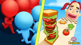 Sandwich Runner 🥪 Coun Masters 3D - All Level Walkthgrough Gameplay iOS,Android Mod NEW APK UPDATE screenshot 5