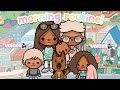 Family morning routine in a new house  voiced   toca life world 