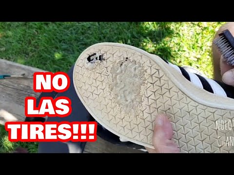 Video: 3 formas de reparar la suela de un zapato