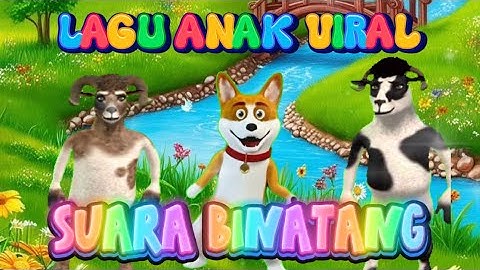 Lagu SUARA BINATANG viral #laguanak #suarabinatang #kbeeb