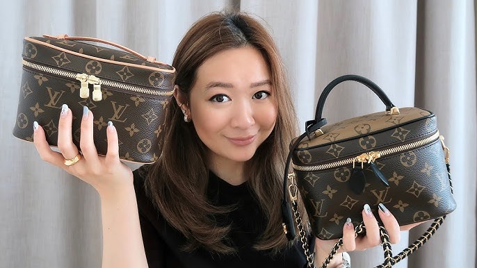 Louis Vuitton Nice Nano VS Nice Mini  Pros & Cons + MOD SHOTS // Louis  Vuitton Toiletry Pouch 