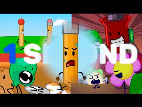 One Second From Every BFDI Episode! [PERFECTLY CUT] - YouTube