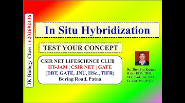 In situ hybridization || CSIR NET LIFESCIENCE || Dr. JITENDRA Kr.