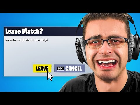 I Made Nick Eh 30 Rage Quit Fortnite!