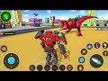 Dino Robot Transformation Car Dinosaur Robot Game New Mega Fight in City - Android Gameplay