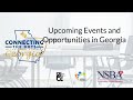 Upcoming events and opportunities in georgia  connecting the dots
