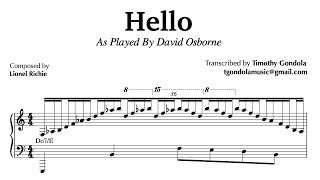 Hello| David Osbourne
