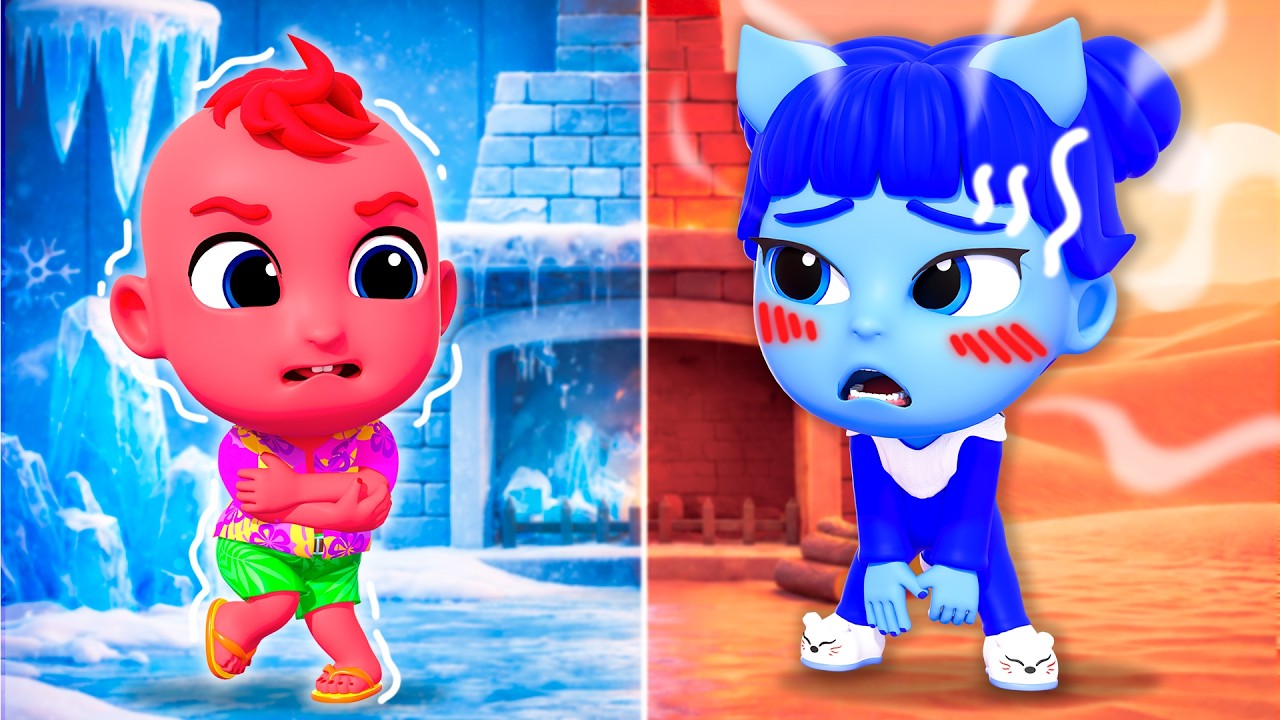 Hot vs. Cold Challenge + More Tinytots Nursery Rhymes & Kids Songs