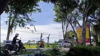 video on a street with relaxing music