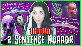 1 HOUR Of The Most Disturbing 2 Sentence Stories