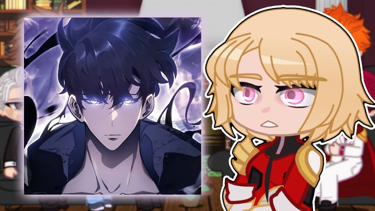 Solo Leveling react to Sung Jin-Woo || Part 2 || Gacha 🇺🇲🇧🇷