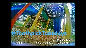 FPVCycle TP3 | Small Park Rip | #ToothpickTuesdays