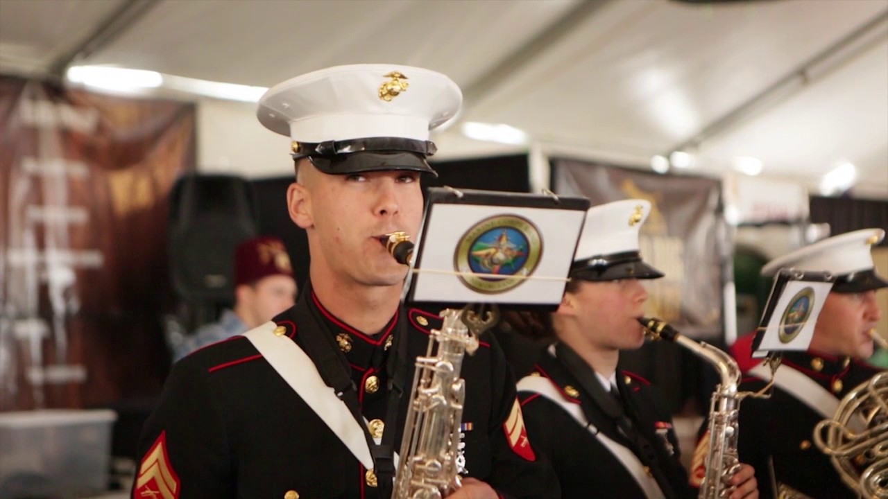 Marine Corps Band New Orleans performs in Houston YouTube