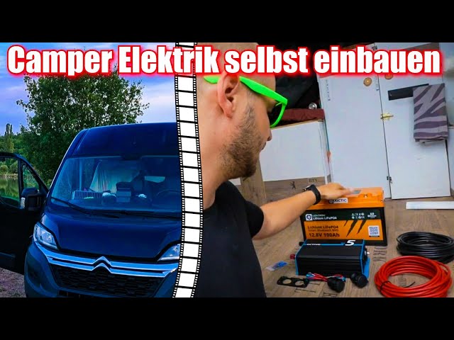 ZWEITBATTERIE in jedes Auto/Wohnmobil einbauen & anschließen 