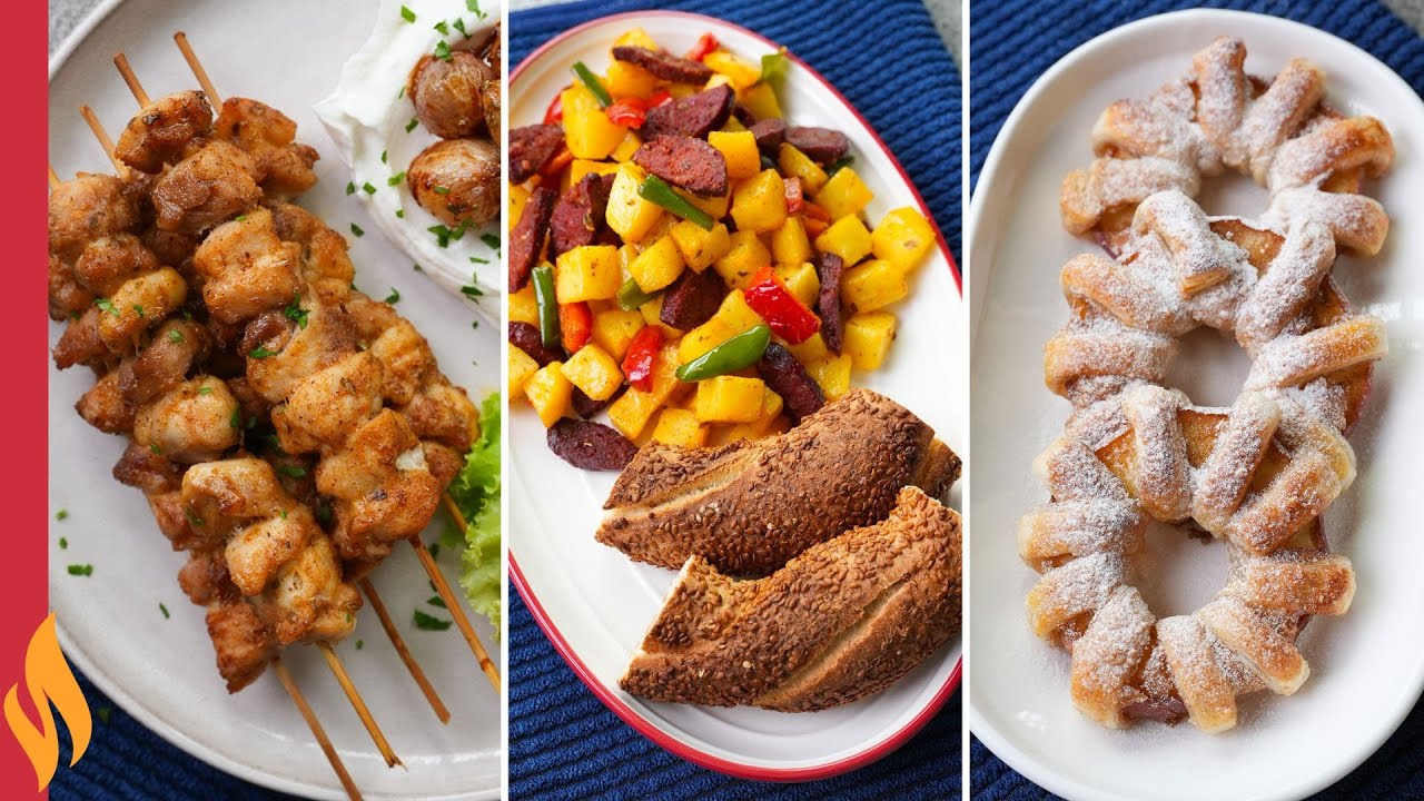 Tek Seferde İki Öğün 🍱 Çift Hazneli Airfryer’da Pratik Menü ✅
