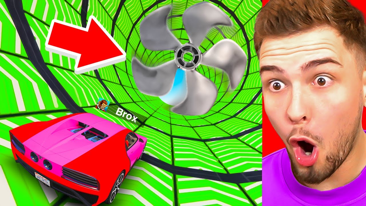 MEGA REGENBOGEN RENNEN in GTA 5!