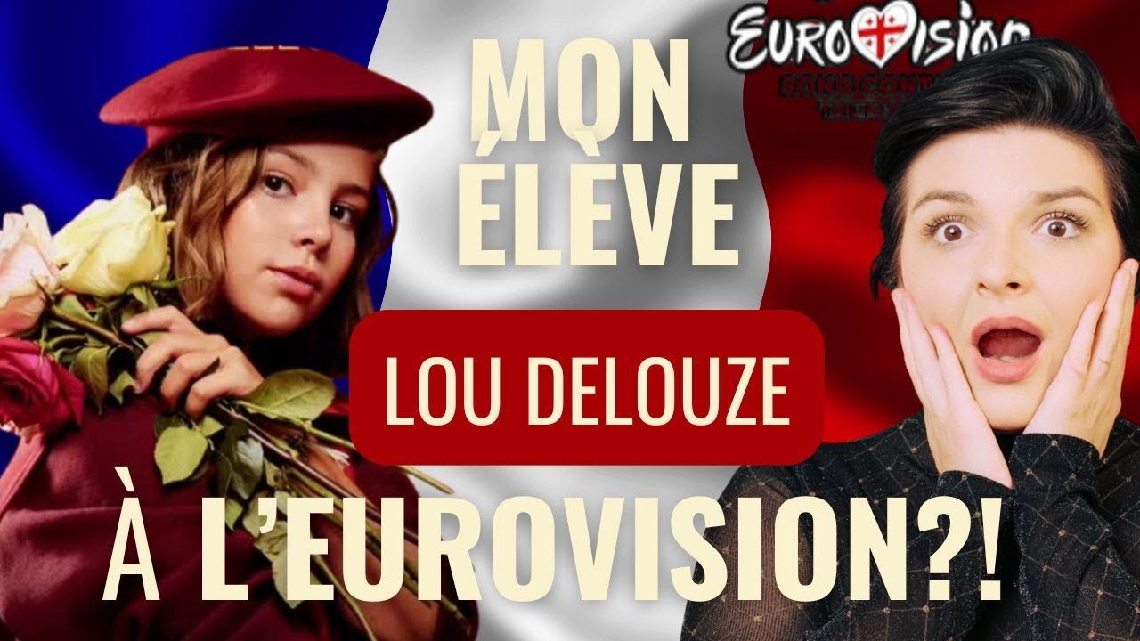 EUROVISION JUNIOR 2025 : FRANCE  🇫🇷  VA GAGNER ? - REACTION - LOU DELEUZE