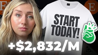 Start an Online T-shirt Business At Home without inventory