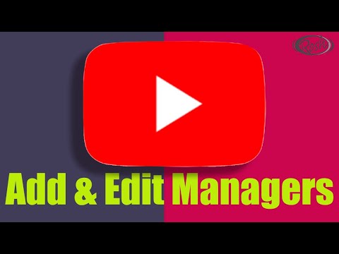 How To Add, Edit YOUTUBE Managers, Editors, Viewers 2020