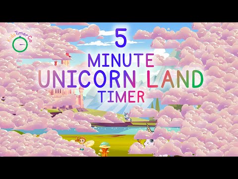 5 Minute Unicorn Timer - Kids Visual Timer