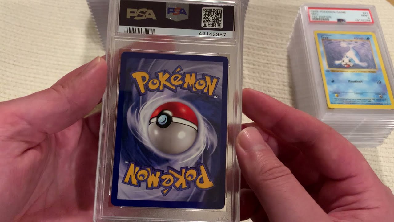 TONS of 1st edition base set Pokemon! Massive PSA mailday!