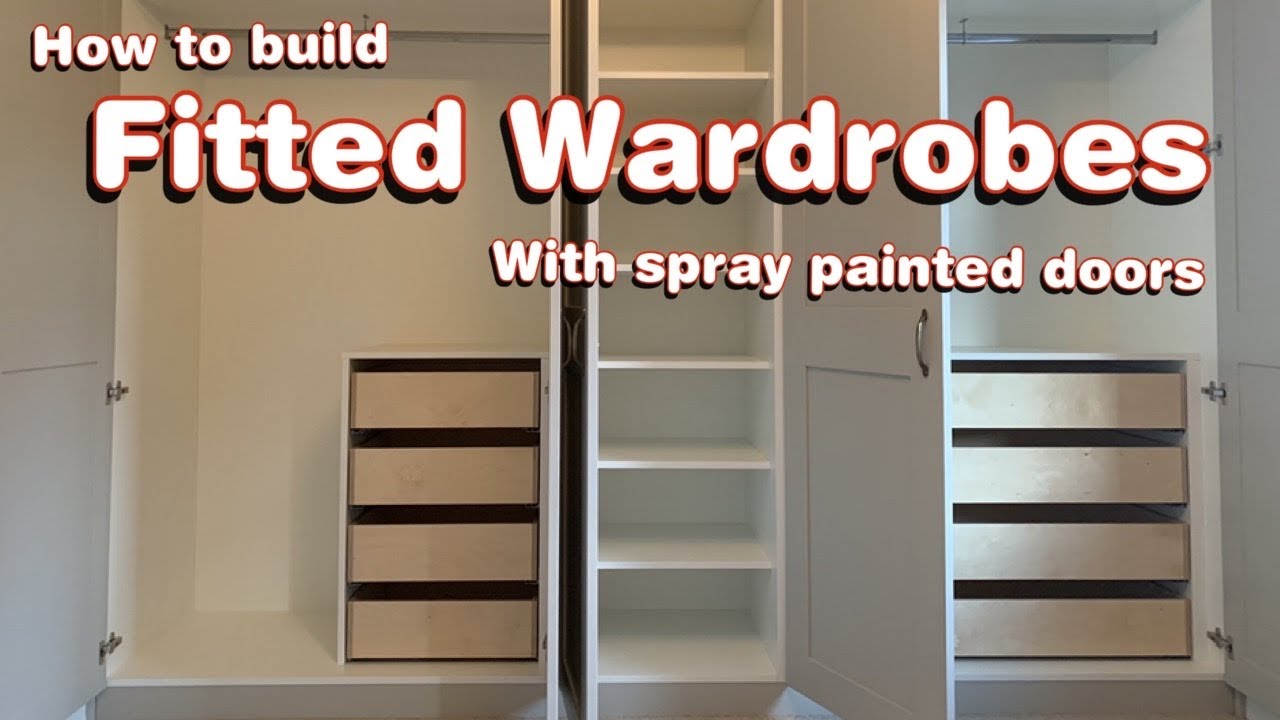 How to build fitted wardrobes (part 3)   YouTube